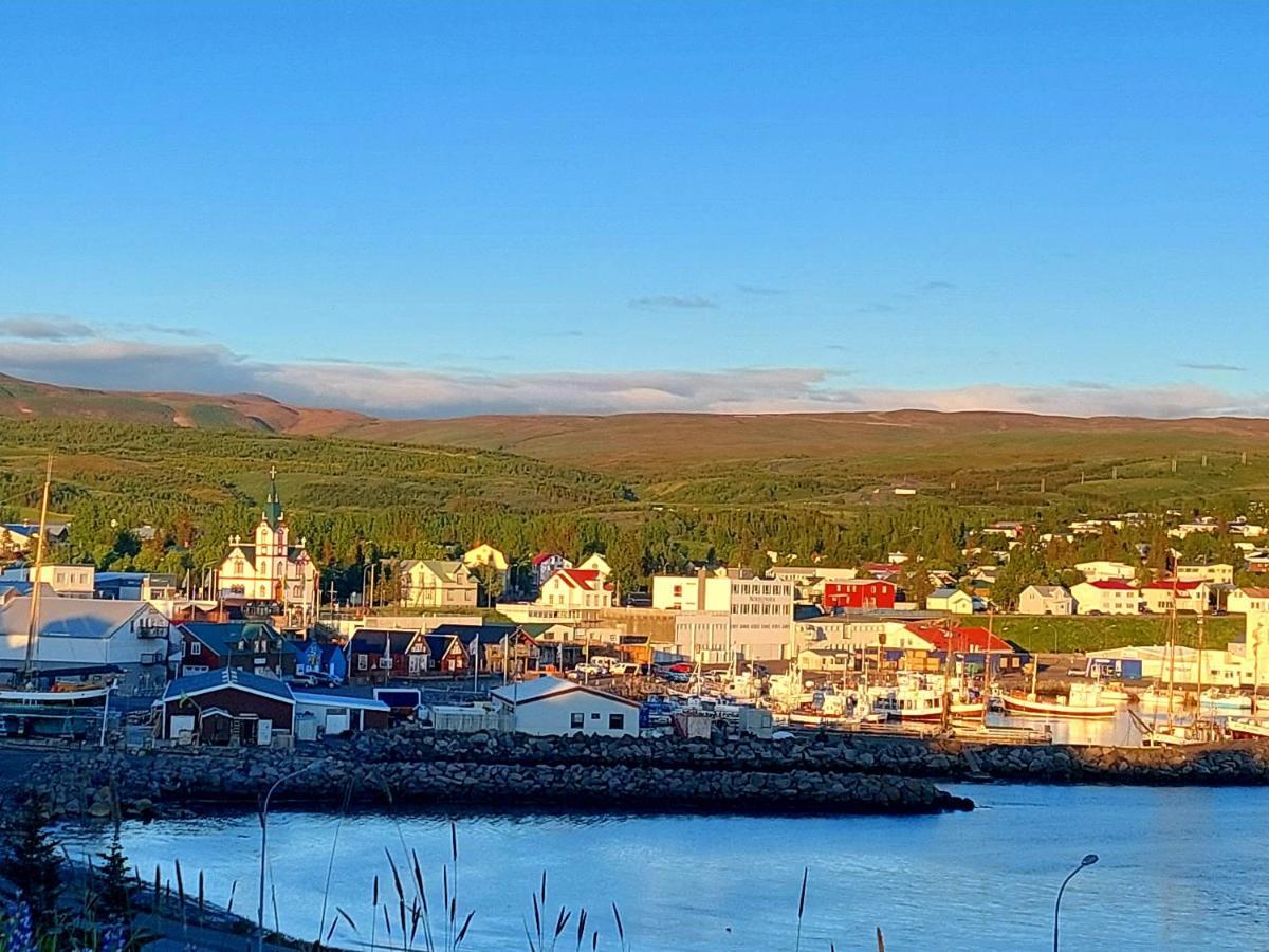 Apartment In The Center Húsavík Dış mekan fotoğraf